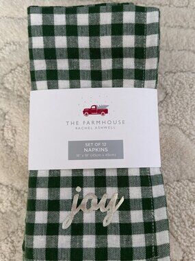 Christmas Holiday Cotton Napkins Set